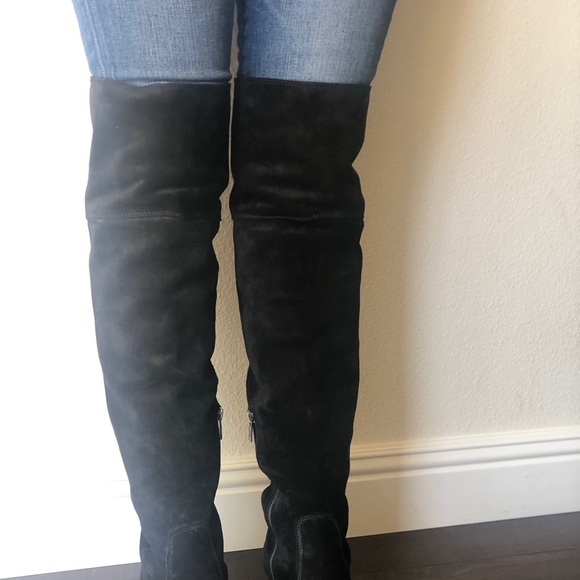 frye thigh high boots